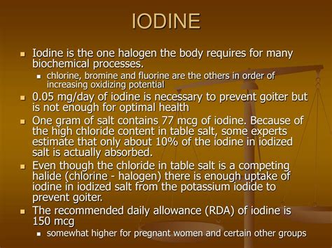 Iodine's Role in Thyroid Health .